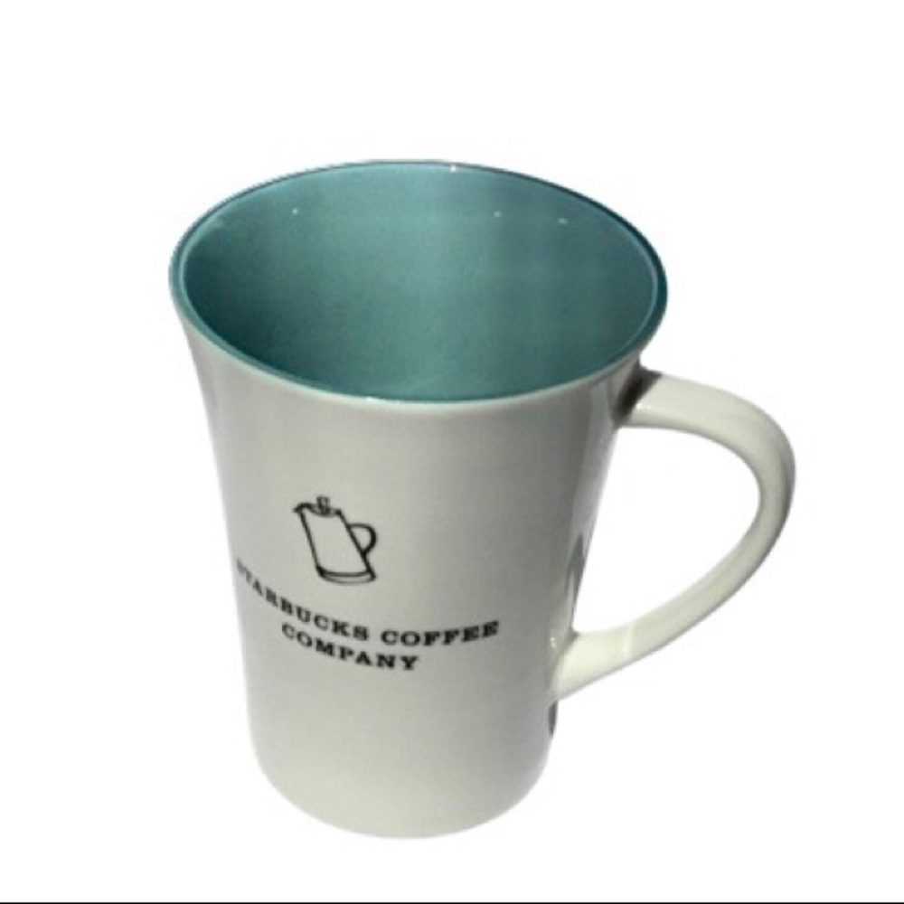 Starbucks 2006 Coffee Company French Press Tea Logo Mug